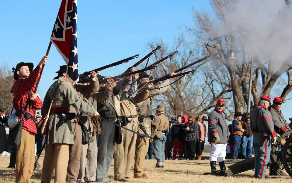 Fort Reno Christmas Guns