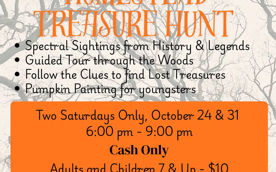 Haunted Homestead Treasure Hunt