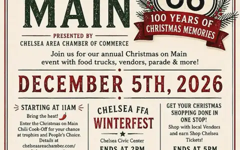 Chelsea's Christmas on Main & Parade