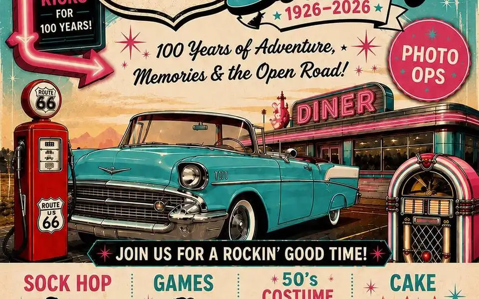 Route 66 Centennial Sock Hop