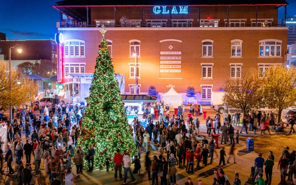 Downtown in December