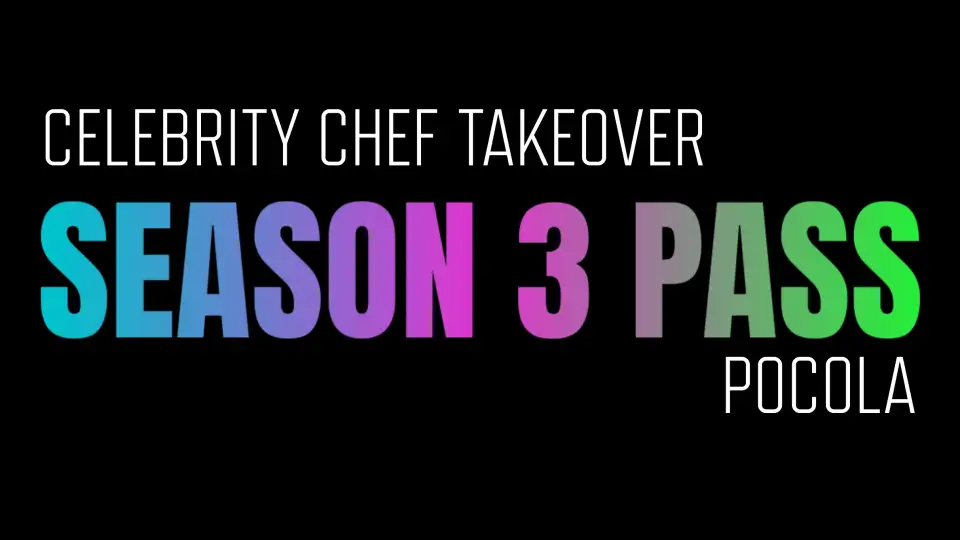 Celebrity Chef Restaurant Takeover Season Pass Saturdays 5pm