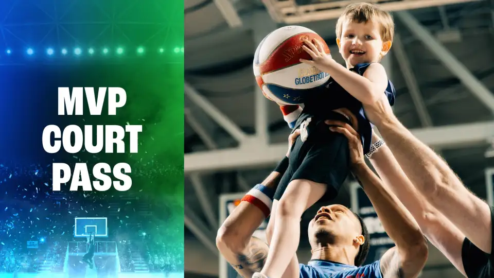 Harlem Globetrotters MVP Court Pass (CHECK IN BY 6:30pm)