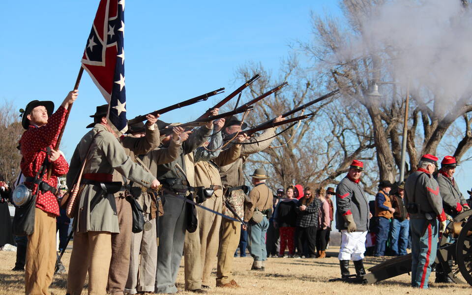 Fort Reno Christmas Guns