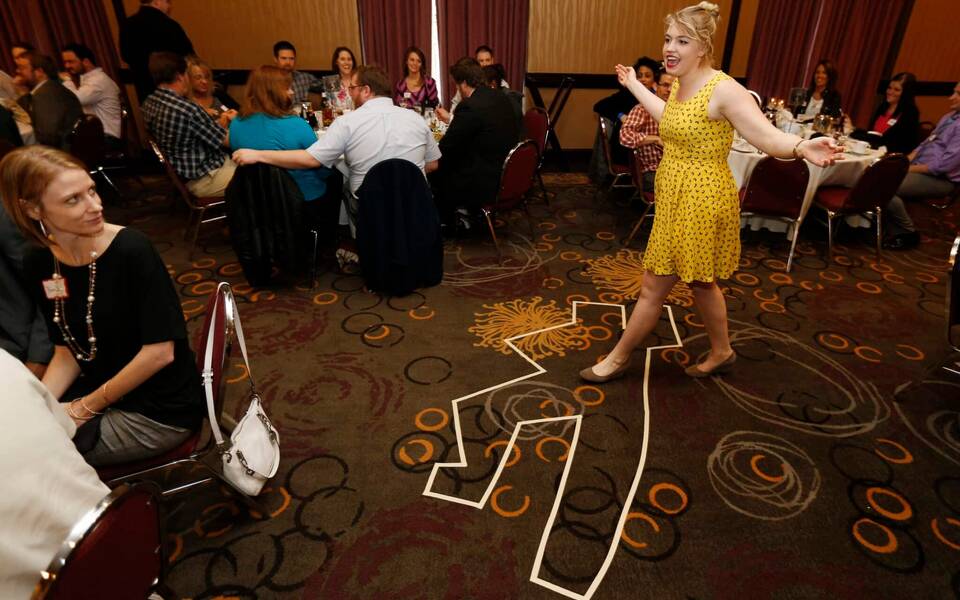 The Dinner Detective True Crime Murder Mystery Dinner Show