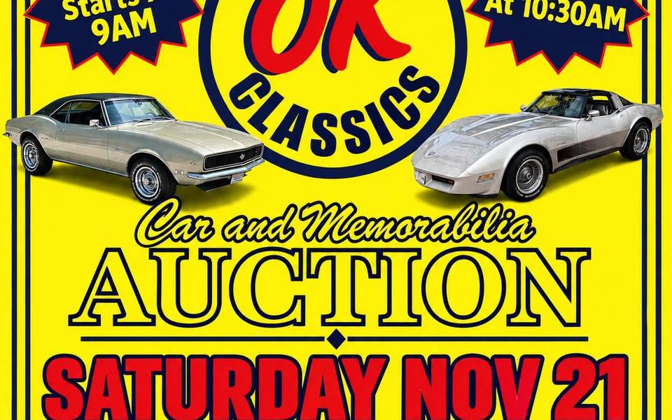 OK Classics - Cars & Memorabilia Auction